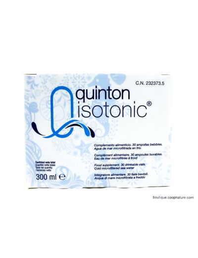 Eau de Mer Isotonic 30 Ampoules Buvables