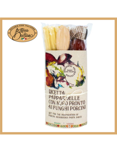 Kit pates pappardelle & cepes 420g