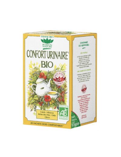 Tisane Confort Urinaire bio 20 sachets 32g