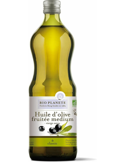 Huile olive fruitee medium 1L Bio Planete