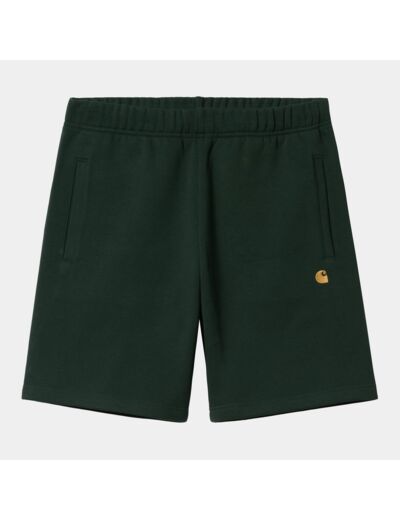 Short CARHARTT WIP Chase Sweat Short Discovery Green