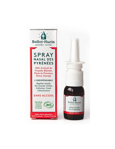 Spray nasal des Pyrénées sans alcool 15ml