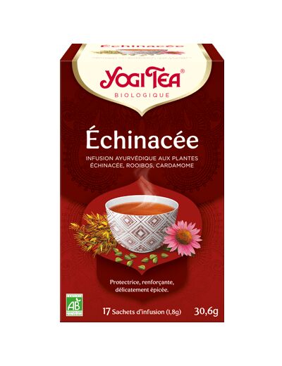 Infusion Echinacée-17 sachets-Yogi Tea