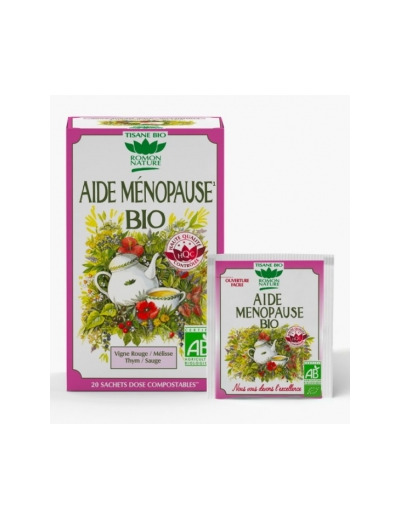 Tisane Aide Ménopause bio 20 sachets