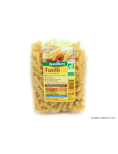 Fusilli Blancs Bio 500g