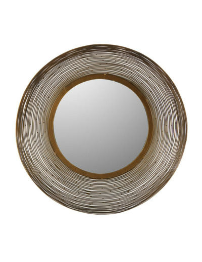 Miroir rond fer Carnoli 49x8x49cm