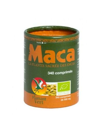 Maca Bio du Pérou- 340 comprimé-Flamant vert