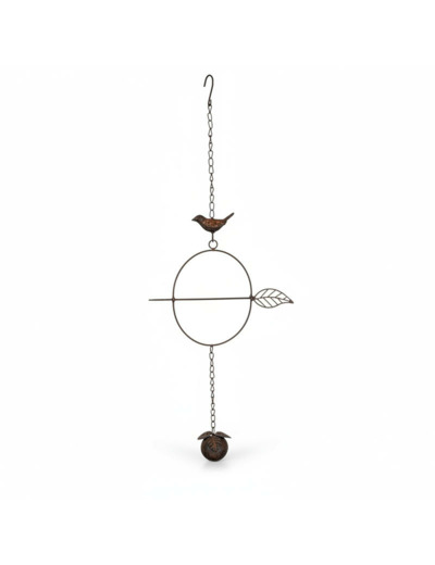 Pic pomme boules graisses fer 24x6x71cm