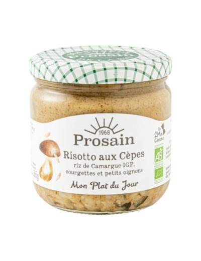 Risotto aux Cèpes Bio-365g-Prosain