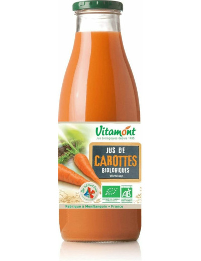 JUS DE CAROTTE DES LANDES 75CL VITAMONT