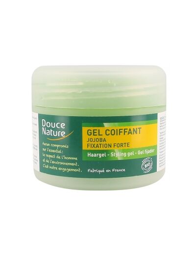 Gel coiffant fixation forte à l'huile de Jojoba 100ml