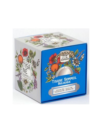 Tisane Sommeil bio 24 sachets 36g recharge carton