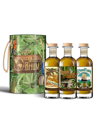 Coffret Maison du Rhum 3x20cl