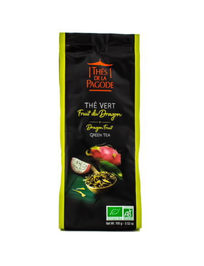 Thé Vert Fruit du Dragon 100g Bio