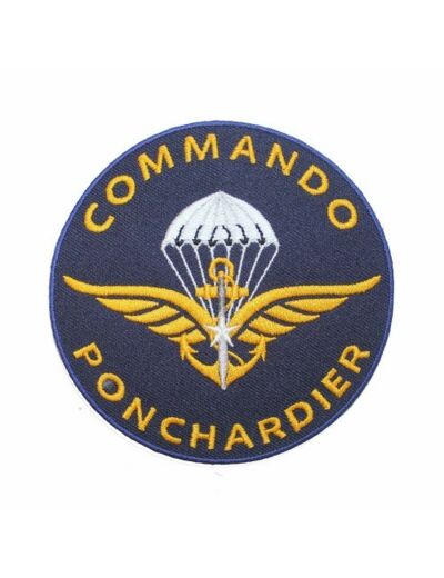 Ecusson Commando Ponchardier