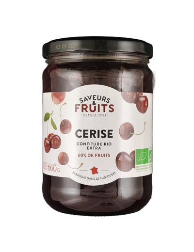 Confiture de Cerise 660g bio