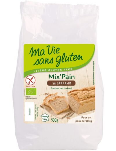 Mix'pain au Sarrasin-500g-Ma vie sans gluten