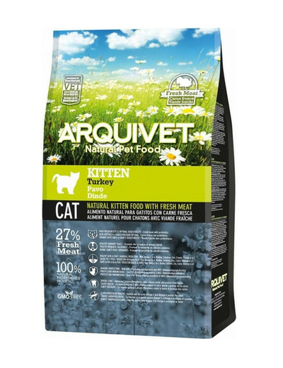 Croquettes Arquivet pour chaton à la dinde - 1.5KG