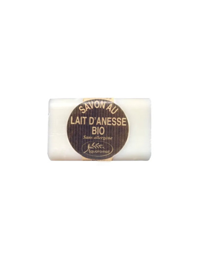 Savon au lait d’anesse Bio – Aquaromat 100g*