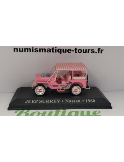 JEEP SURREY NASSAU 1960 1/43 (TAXI DU MONDE)