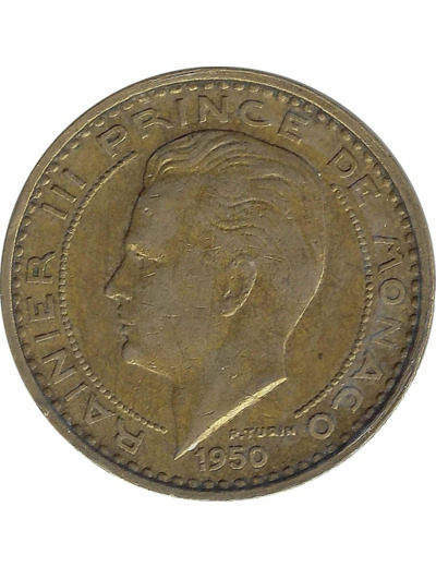 MONACO 50 FRANCS 1950 TTB