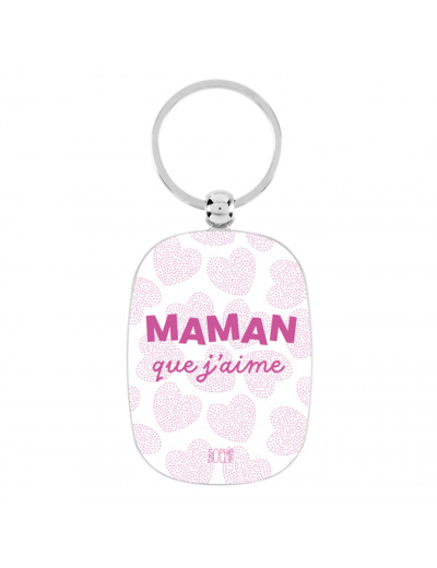 PORTE CLEFS maman que j'aime