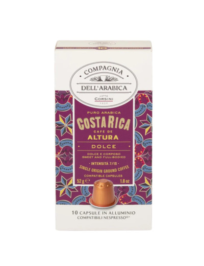 Café Costa Rica 100% Arabica 10 Capsules 52G