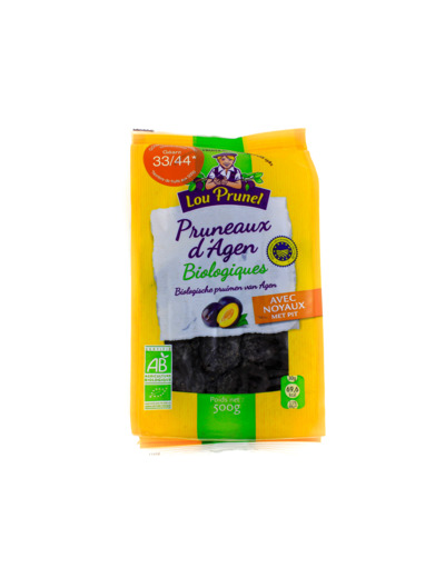 Pruneaux d'Agen avec Noyaux Bio 500g