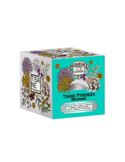 Tisane cube des Pyrénées bio 24 sachets 48g recharge carton