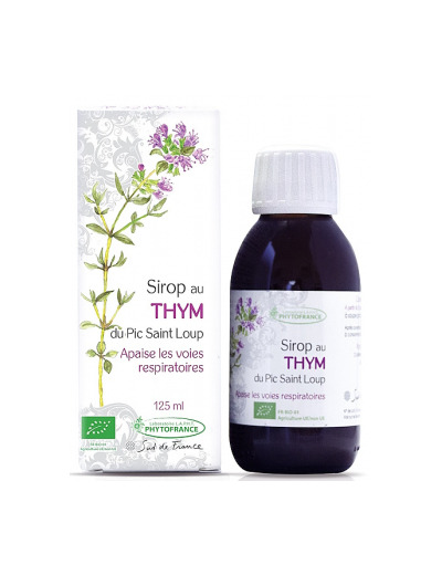 Sirop de Thym Bio 125ml