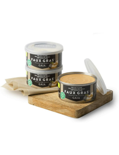 PÂTE VEGETAL FAUX GRAS 125G GLOBAL ACTION(GAIA