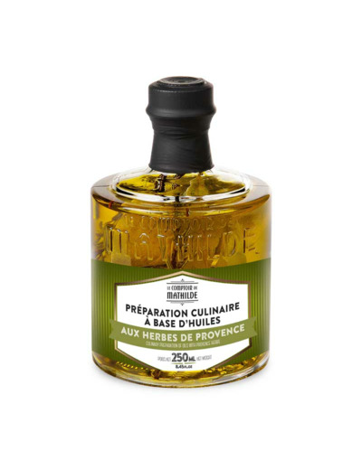 Préparation Culinaire à Base d'Huiles aux Herbes de Provence - 250 ML