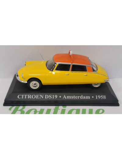 CITROEN DS19 AMSTERDAM 1958 1/43 (TAXI DU MONDE)