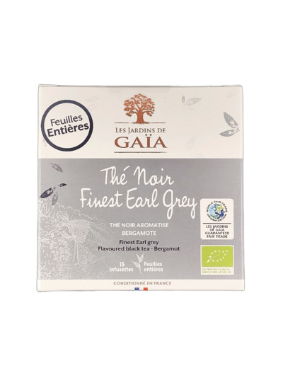 Thé Noir Finest Earl Grey 30g Bio