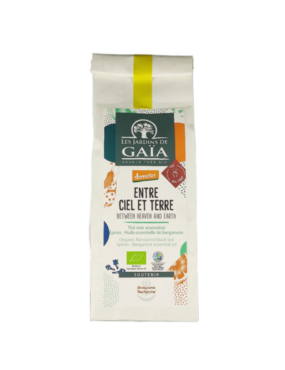 Thé Noir Aromatisé Entre Ciel et Terre 100g Bio