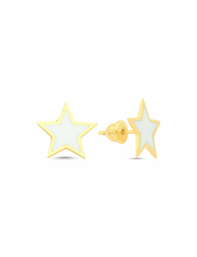 Boucles d'oreilles All Star Blanc