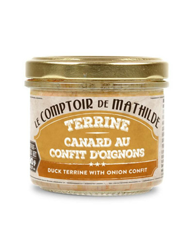 Terrine De Canard Au Confit D'oignons - 90G