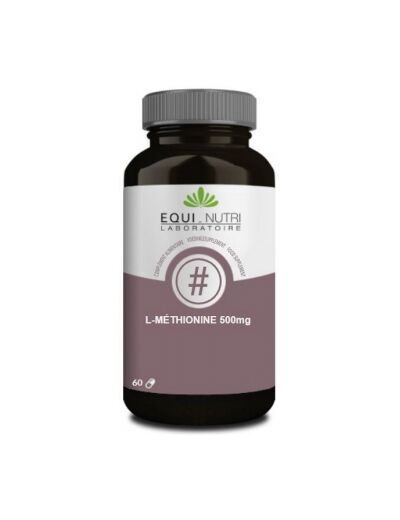 L Méthionine 60 gélules végétales 500mg