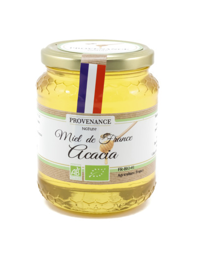 Miel d'Acacia de France Bio 500g