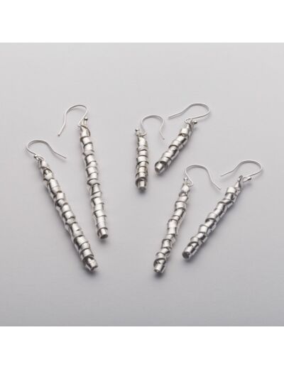 Boucles d'oreilles cocon