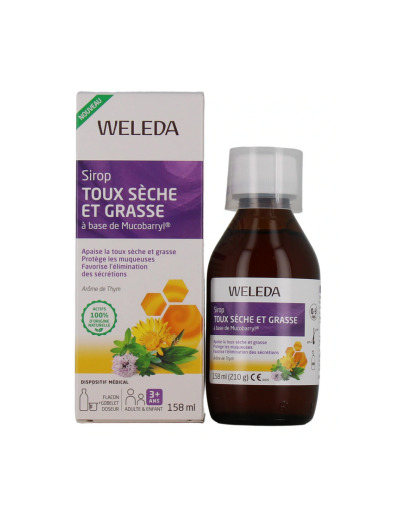 Sirop toux sèche et grasse au thym