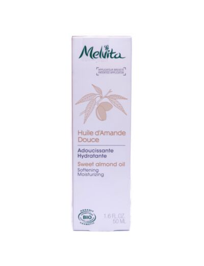 Huile d'Amande Douce Bio 50ml