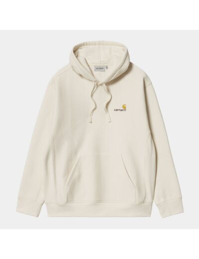 Sweat Capuche CARHARTT WIP American Script Natural