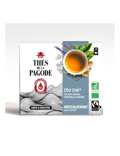 Thé vert Zou Cha bio-30 sachets-Thés de la Pagode