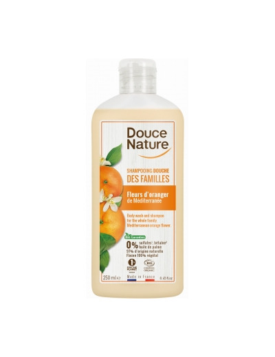 Shampoing Douche des familles Fleurs d'oranger 250ml