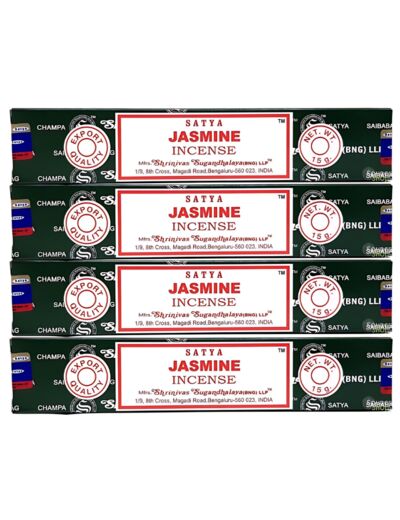 Encens Satya Jasmine - 4 boites de 15 gr