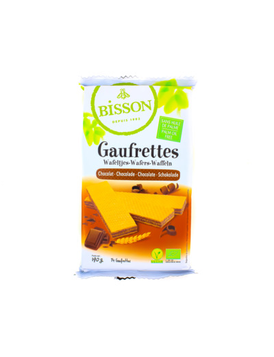 Gaufrettes Chocolat Bio 190g