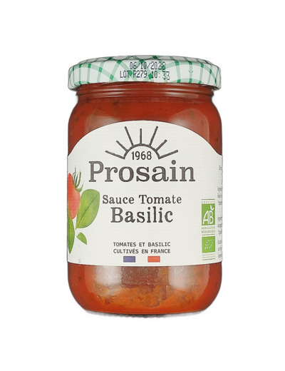 Sauce Tomate Basilic 200g Bio
