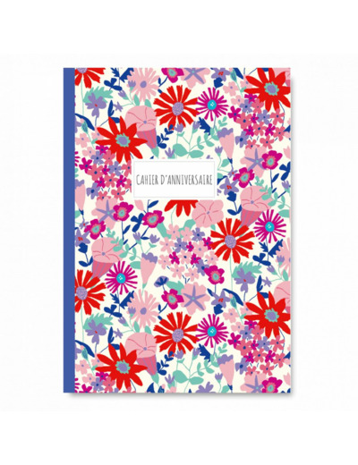 Carnet d’anniversaire - Fleurs - Pascale Editions