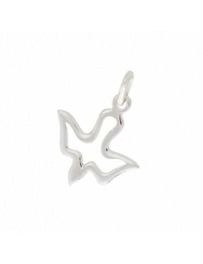 Pendentif en Argent 925 - COLOMBE EVIDEE